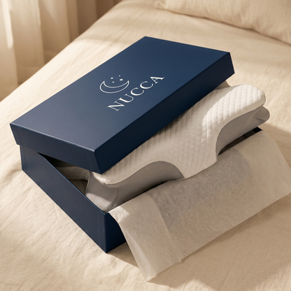 Nucca Orthopedic Neck Pillow · Clinically Developed