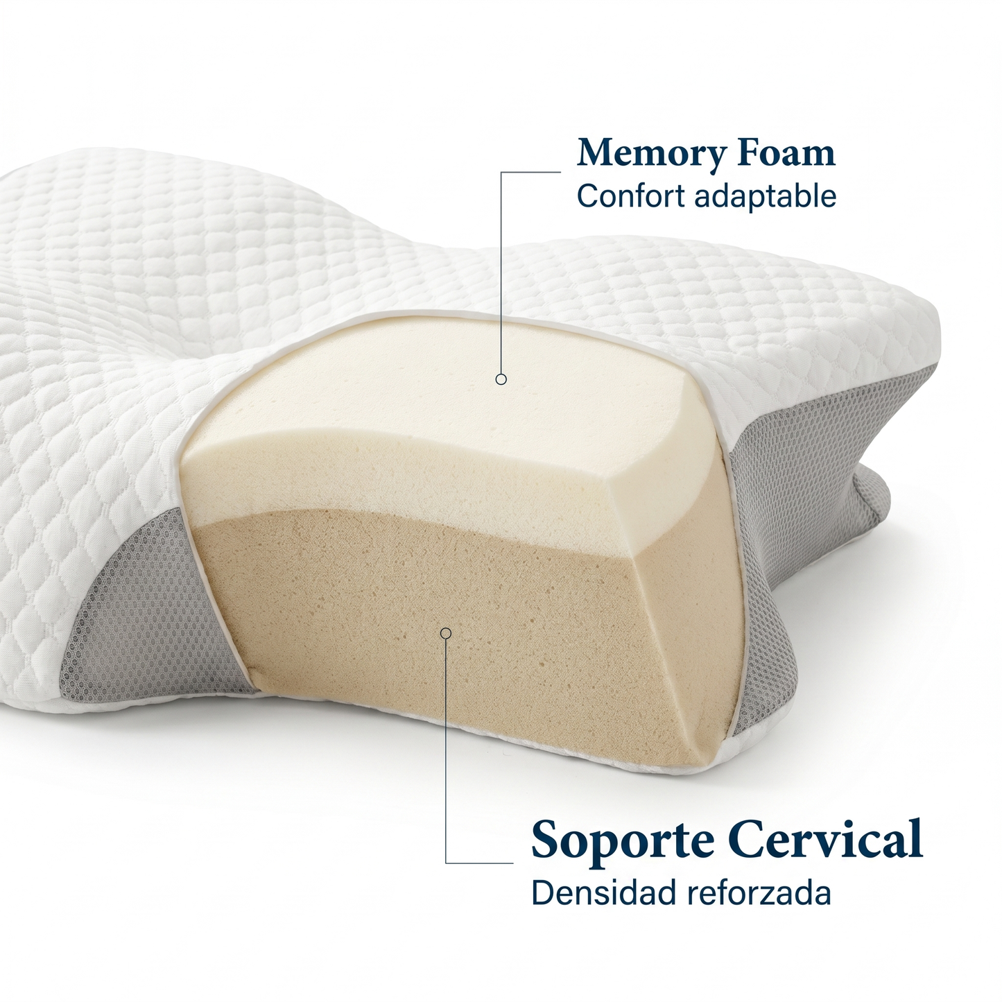 Nucca Orthopedic Neck Pillow · Clinically Developed